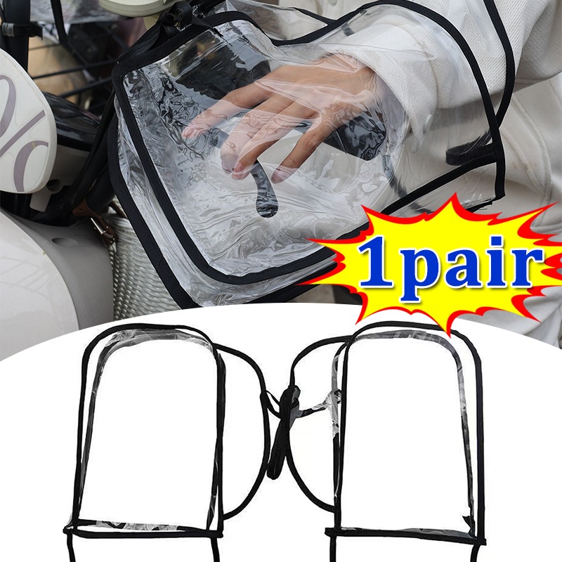 Heat Resistant Glove - Зимние водонепроницаемые рукава для руля мотоцикла,