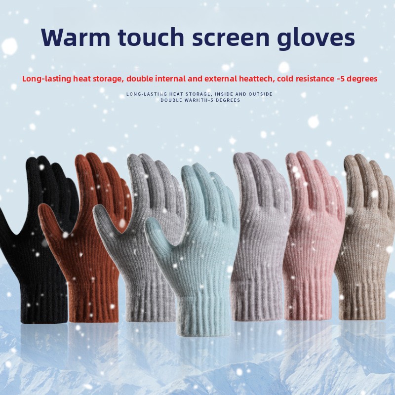 Женские зимние утепленные перч – обзор и цена Wool Glove Lined