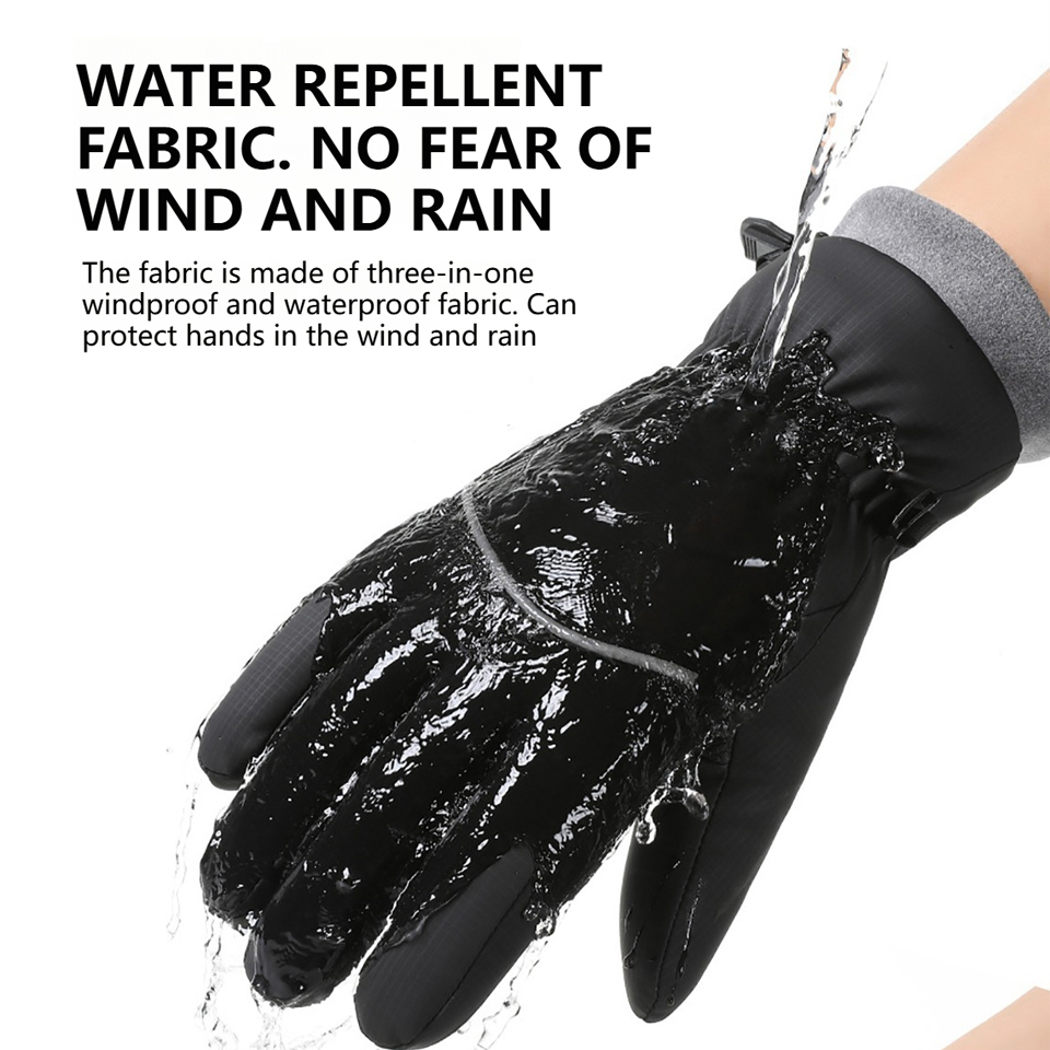 Зимние водонепроницаемые велос – обзор и цена Ski Glove Waterproof