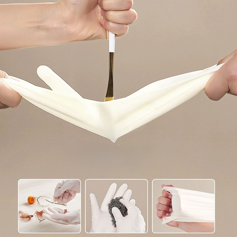 Нитриловые перчатки для мытья  – обзор и цена Dish Glove Rubber