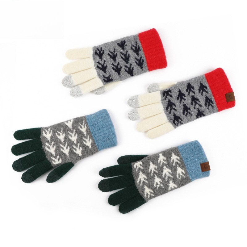 Осенне-зимние вязаные перчатки – обзор и цена Wool Glove Lined