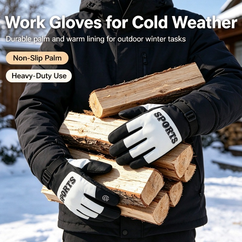 Зимние мотоциклетные перчатки  – обзор и цена Ski Glove Waterproof